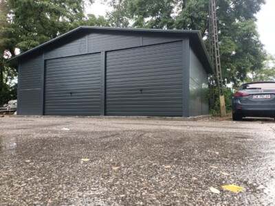 garaże z płyty warstwowej realizacje rock-stal 52